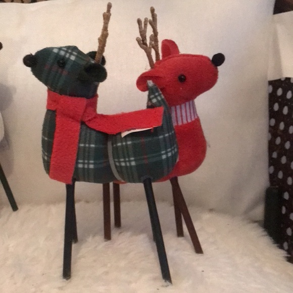 Target pre used 6inch reindeers made of fabric. - Picture 3 of 8